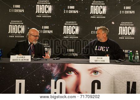 MOSCOW, RUSSIA, SEPTEMBER, 9: Director Luc Besson. Premiere of the movie 