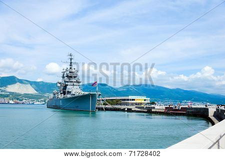 Novorossiysk, Russia - 24.05.2015. Cruiser 