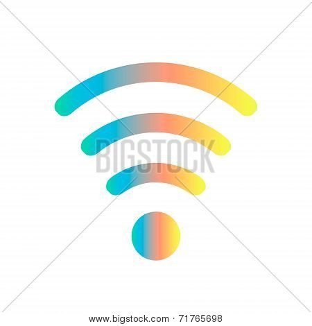 Colored Wifi Icon