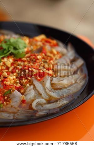 Fresh Spicy  Lime Shrimp - Asia Food