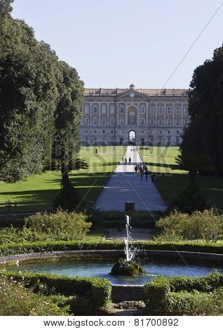 Caserta Royal Palace, Main Park