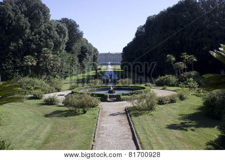 Caserta Royal Palace, Main Park