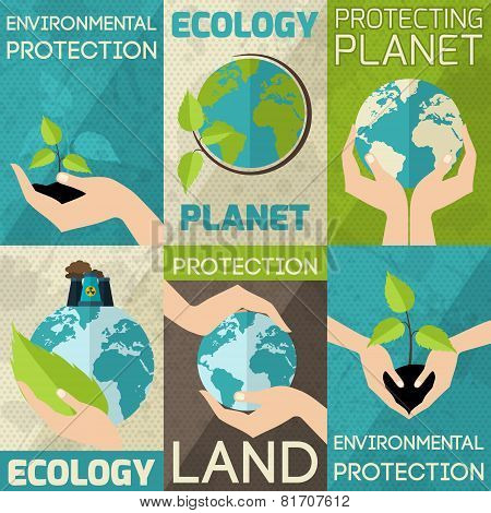 Hand Hold Plant Poster