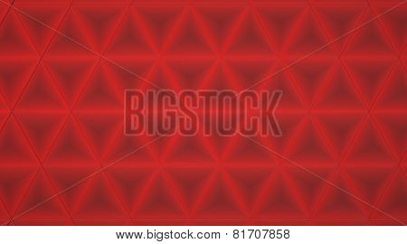 Abstract Red Geometric Background