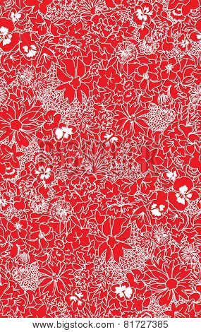 Seamless pattern beautiful decorative vector lace