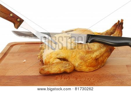 Carving Chicken