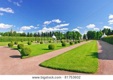 Upper Park In Pertergof, Saint-petersburg City ,  Russia