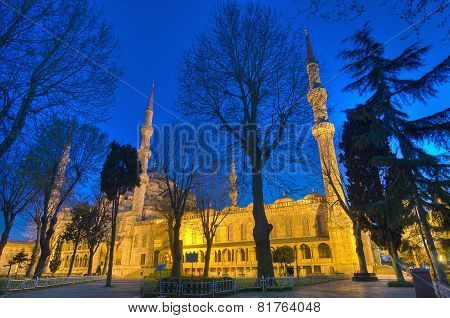 Sultanahmet Mosque At Istanbul