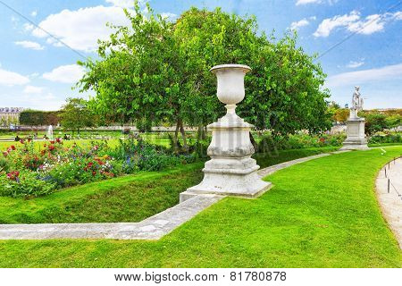 Garden of Tuileries.