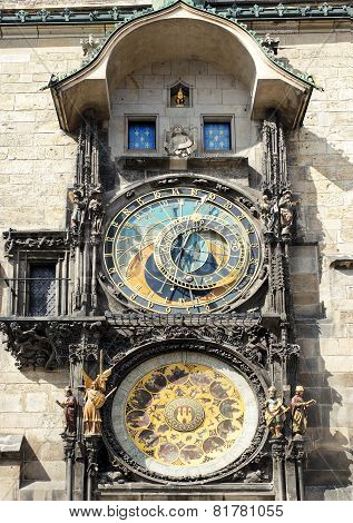 Astronomical Clock On Staromestska Square, Prague