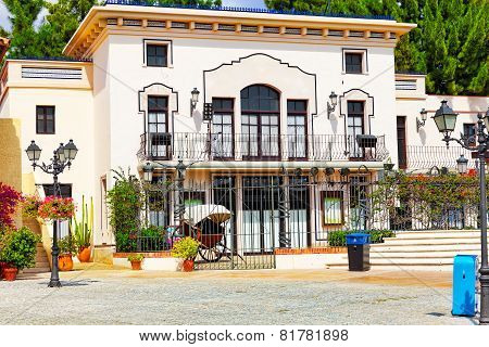 BARCELONA, SPAIN - SEPT  02, 2014: Beautiful landscape of the urban view Barcelona