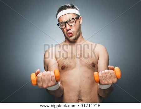 Funny Sports Man