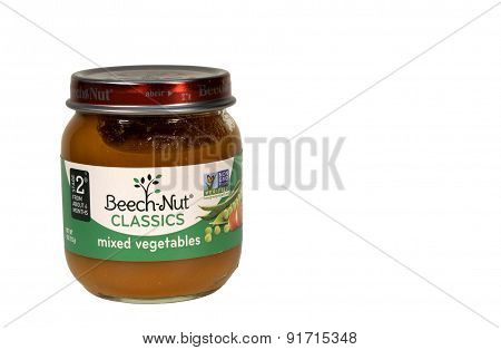 Mixed Vegetables Baby Food