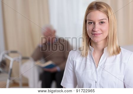 Attractive Smiling Nurse