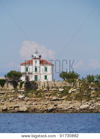 The Plocica lighthouse in Croatia