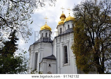 The Christian temple on entry into the city