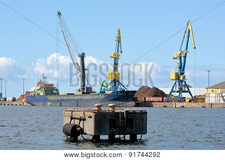 the harbor of Wismar