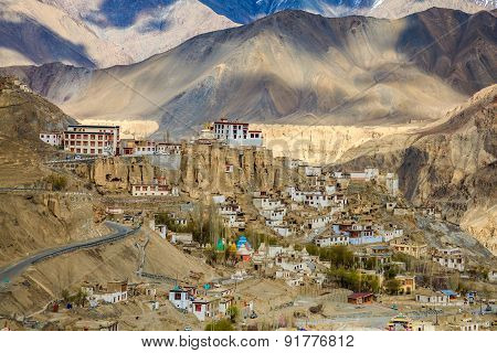 Basgo Monastery In Ladakh India