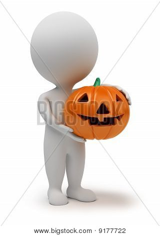3D kleine Leute - Halloween