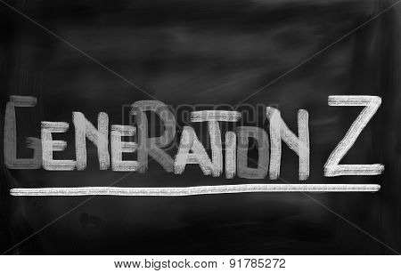 Generation Z Concept