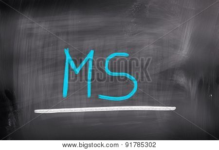 Multiple Sclerosis Concept