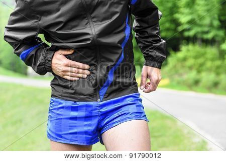 Runner side cramps after running