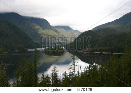 Vancouver island shoreline british 