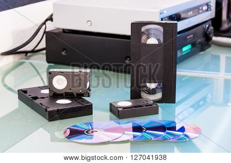 Detail Views Of Storage Media