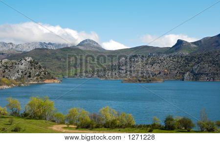 Sea And Sky And Mountain