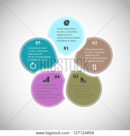Vector Circle Infographic