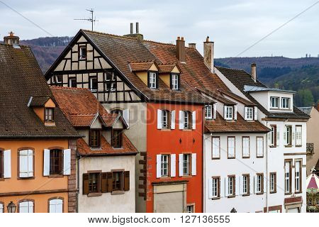 Old City Of Saverne Street View