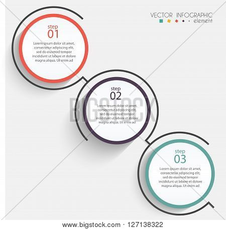 Vector Colorful Info Graphics For Your Business Presentations.