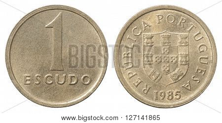 One Portuguese Escudo