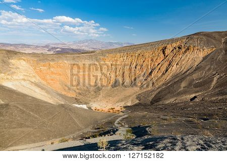 Ubehebe Crater in Death Valley National Park