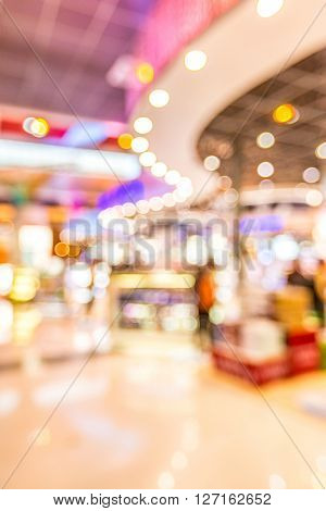 Abstrast Blurred background : shopping mall