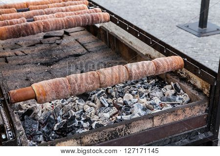 Trdelnik Bakery In Prague