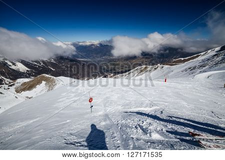 Ski Resort Les Orres, Hautes-alpes, France