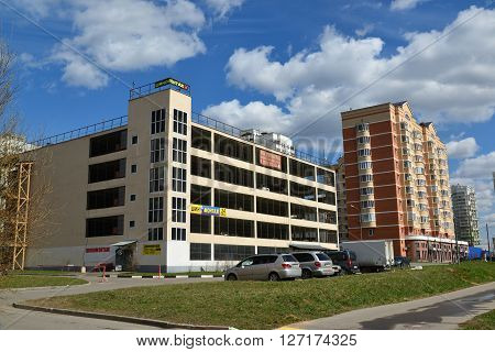 Moscow, Russia-April 24.2016. Zelenograd - Administrative District of a Moscow