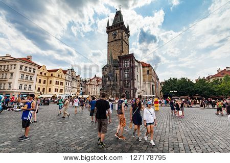 The Church Of Mother Of God In Front Of Tyn In Prague