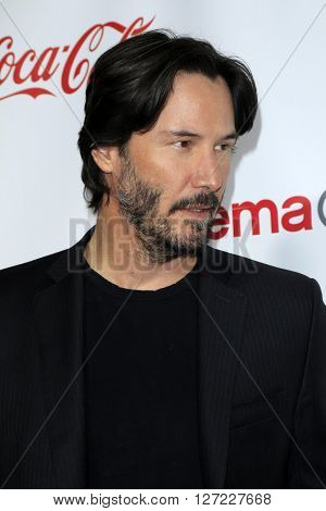 LAS VEGAS - APR 14:  Keanu Reeves at the CinemaCon Awards Gala at the Caesars Palace on April 14, 2016 in Las Vegas, CA