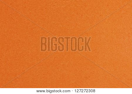 Eva foam ethylene vinyl acetate orange surface sponge plush background