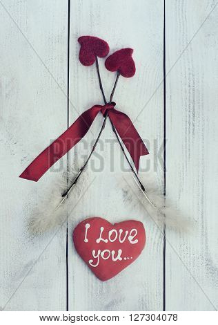 Greeting valentines or wedding card. Card for love confession. Wedding card.