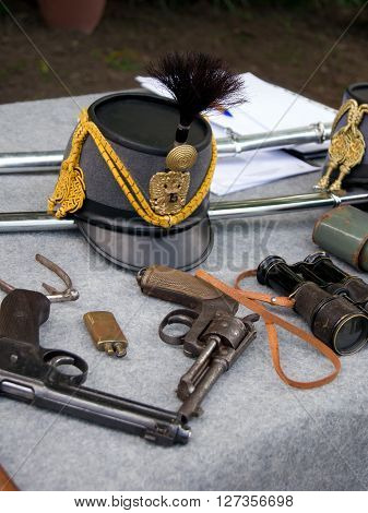 Among the relics of the cavalry traditionalists tools .