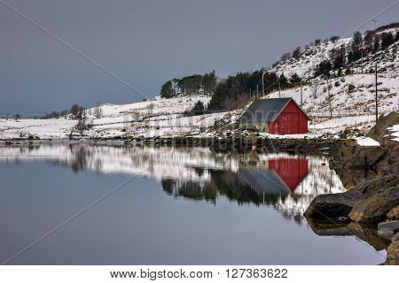 Vagspollen, Lofoten Islands, Norway