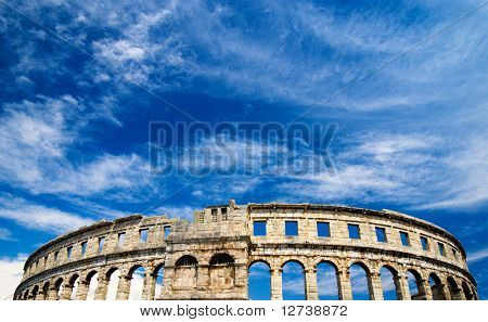 Coliseo Romano en Pula, Croacia