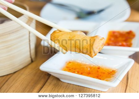 Dimsum in the steam basket . Chinese dim sum bamboo steamer. Dimsum as a snack or appetizer.
** Note: Soft Focus at 100%, best at smaller sizes