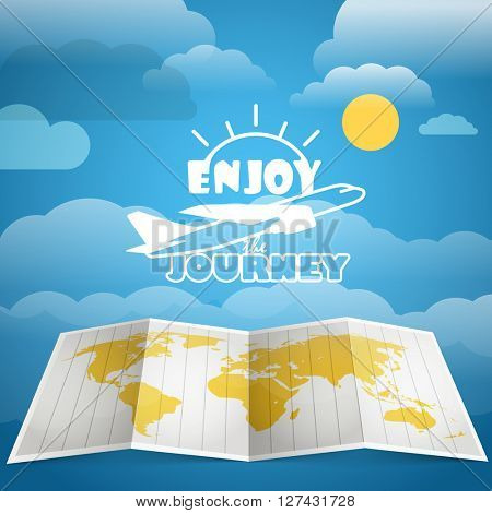 Vacation concept. Injoy a journey