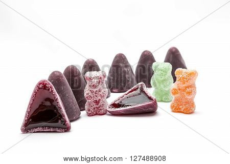 This pyramid shape of an cuberdons is a very tasty candy from Ghent