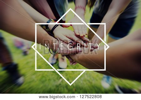 Integrity Fairness Honesty Loyalty Moral Motivation Concept
