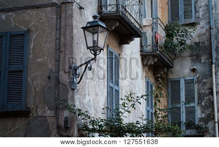 an old atmospheric house in northern Italy
